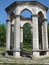 Tourists interested in the monastery St.Atanas near Balchik 